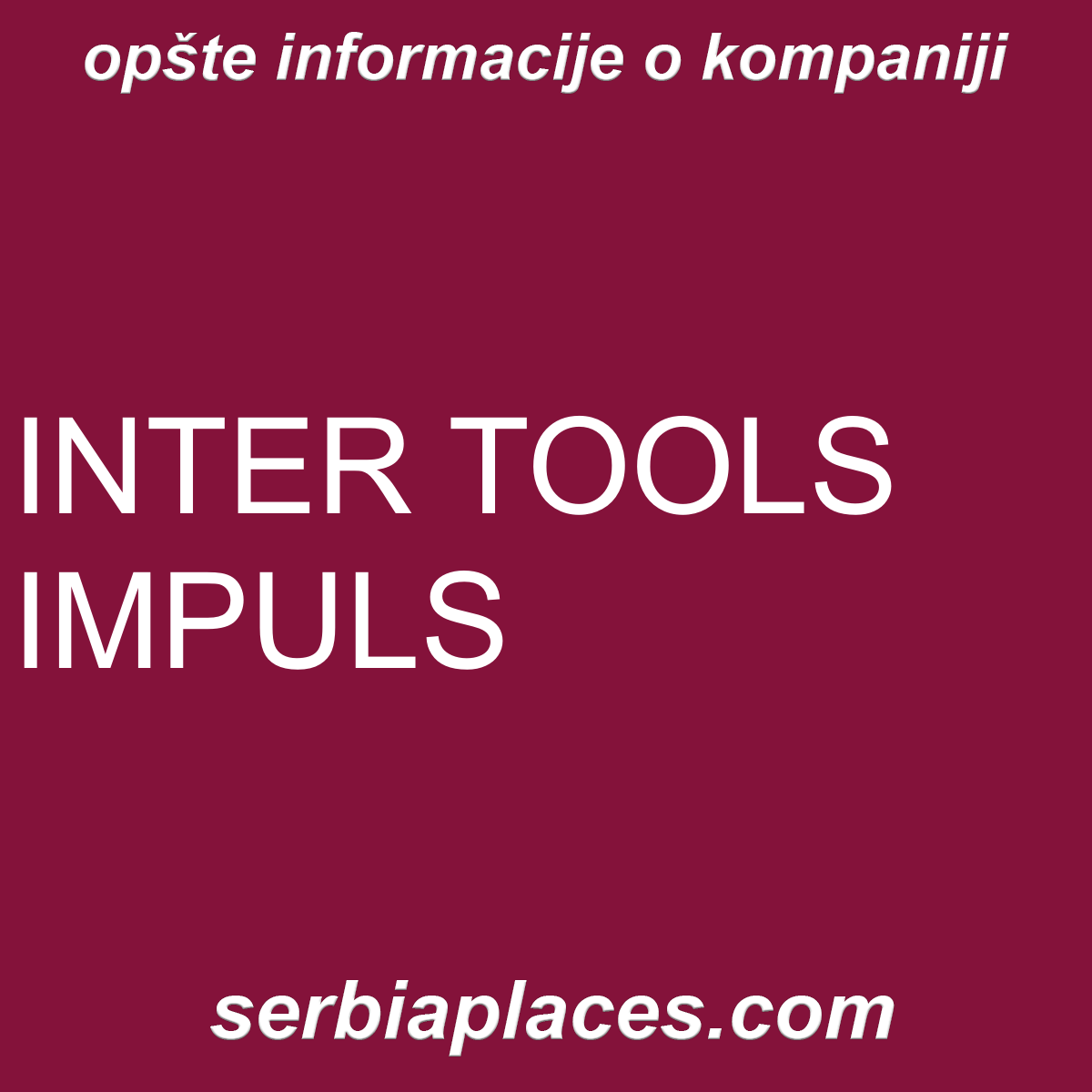 INTER TOOLS IMPULS