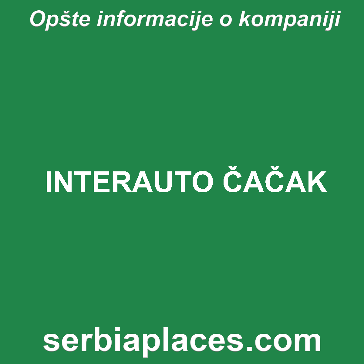 INTERAUTO ČAČAK