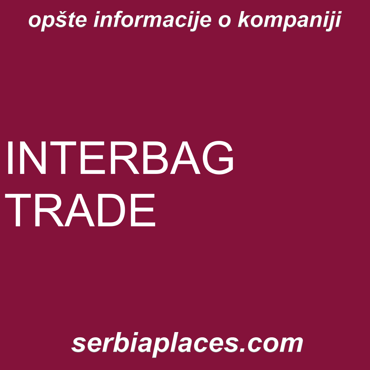 INTERBAG TRADE