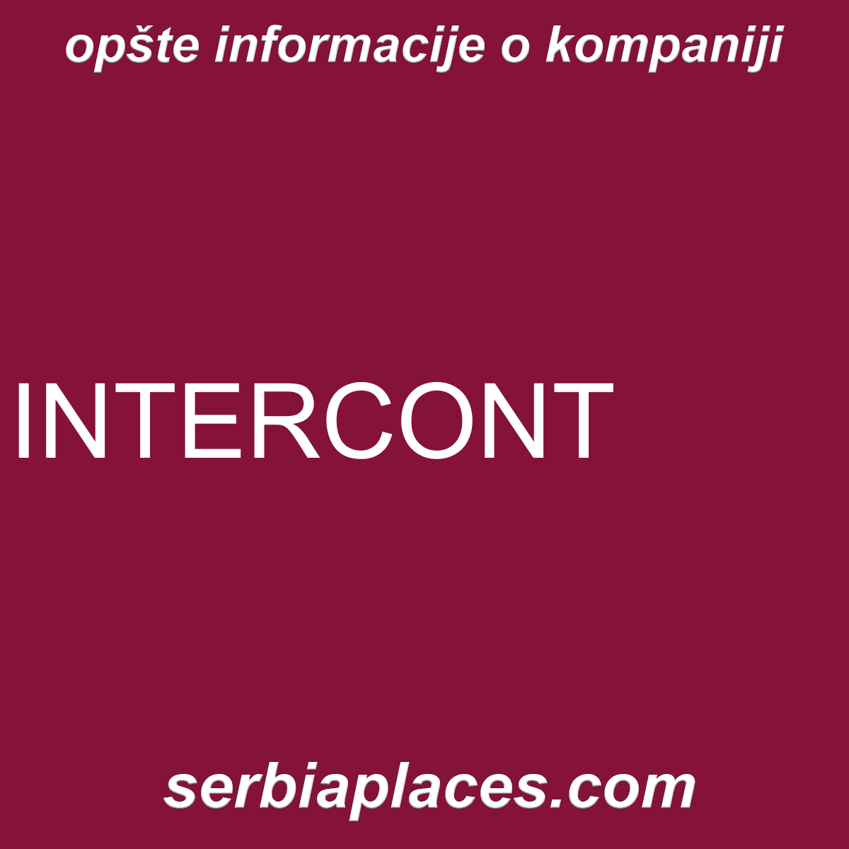 INTERCONT