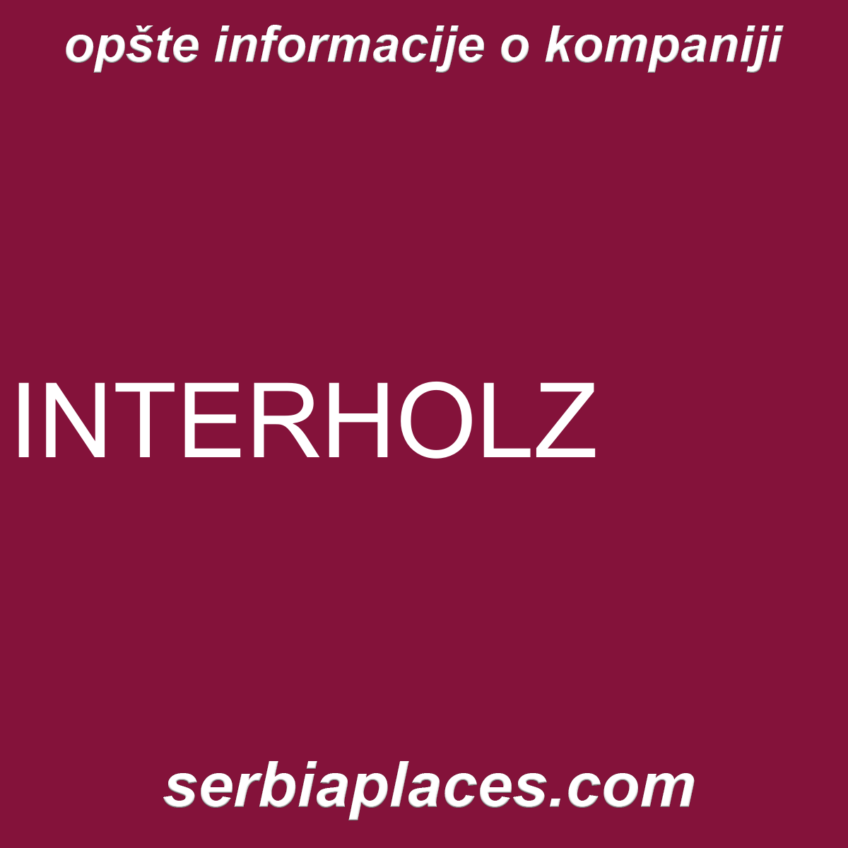 INTERHOLZ
