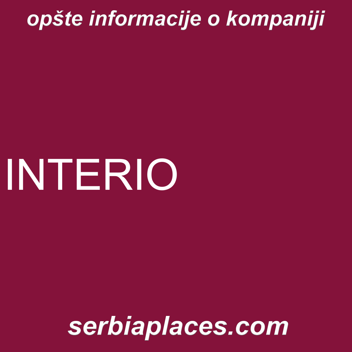 INTERIO