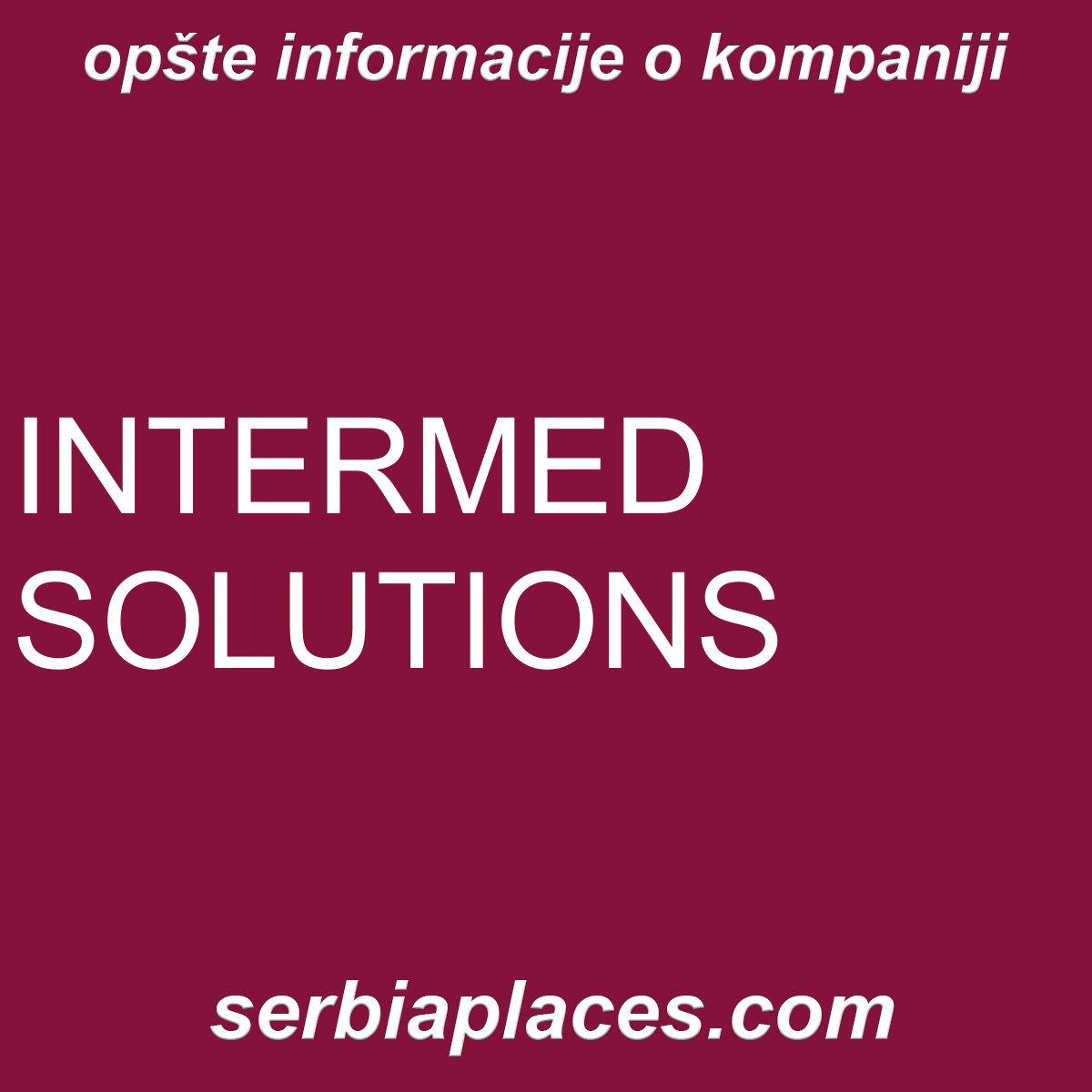 INTERMED SOLUTIONS