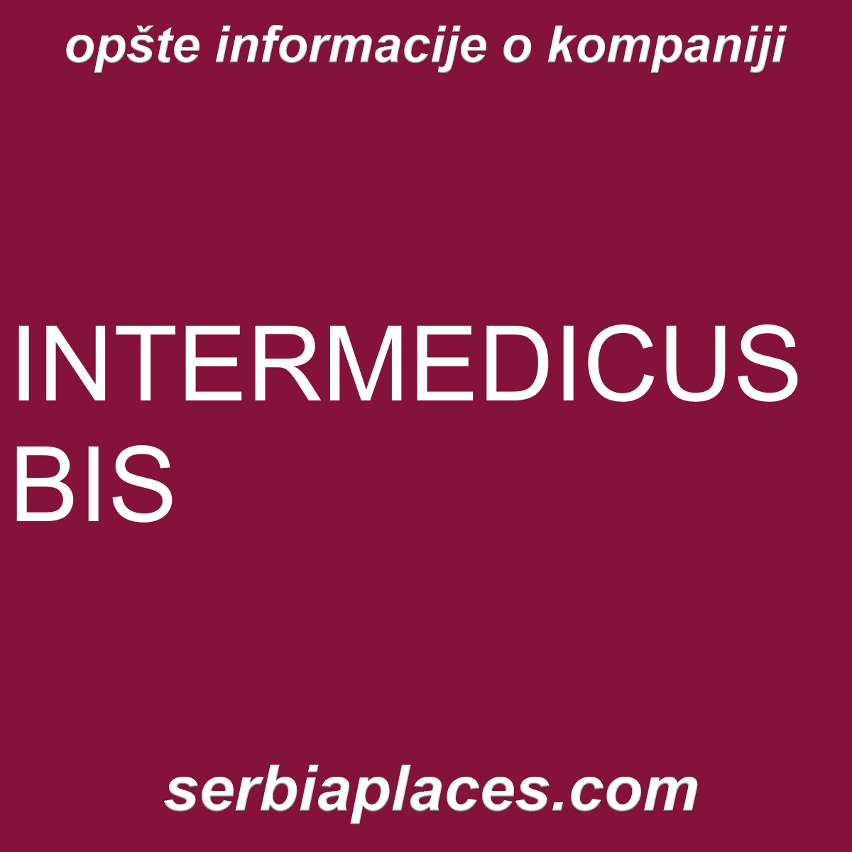 INTERMEDICUS BIS