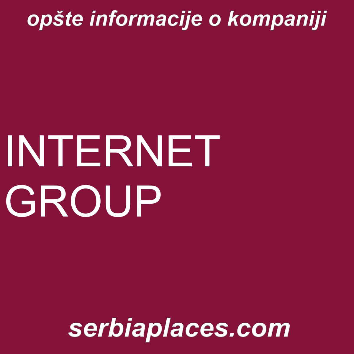 INTERNET GROUP