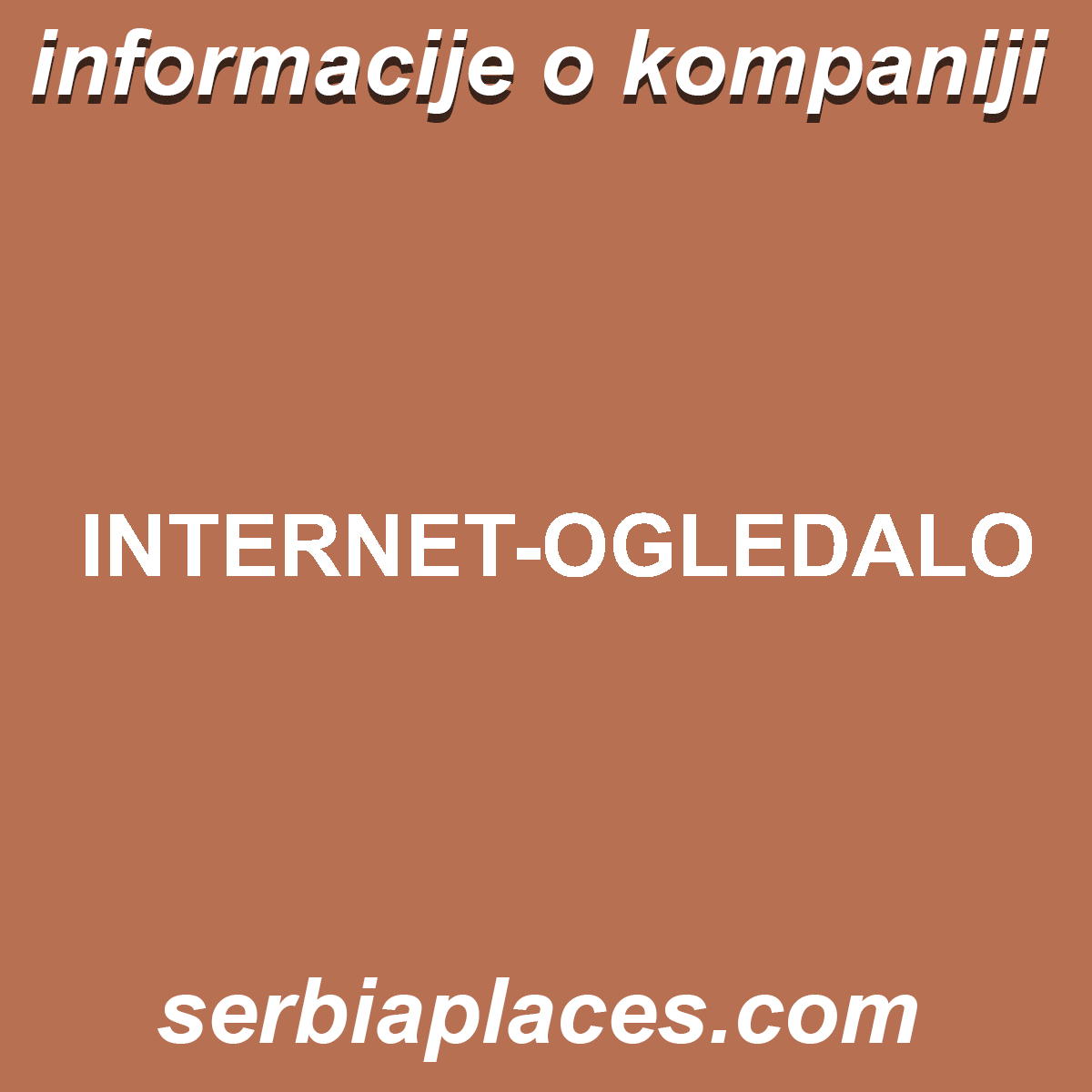 INTERNET-OGLEDALO