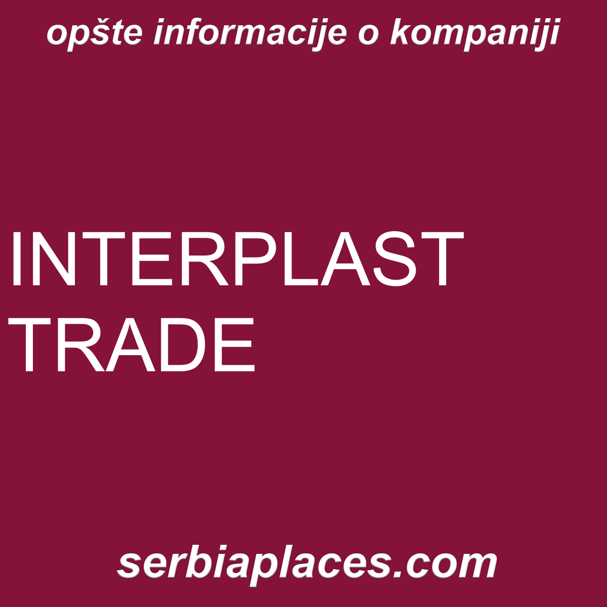 INTERPLAST TRADE