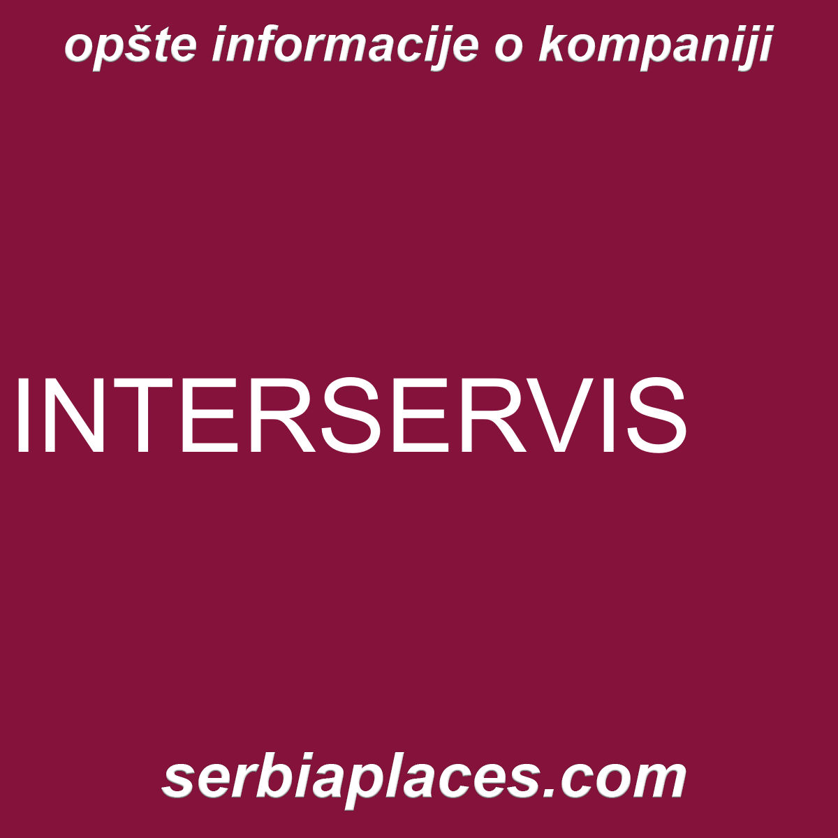 INTERSERVIS