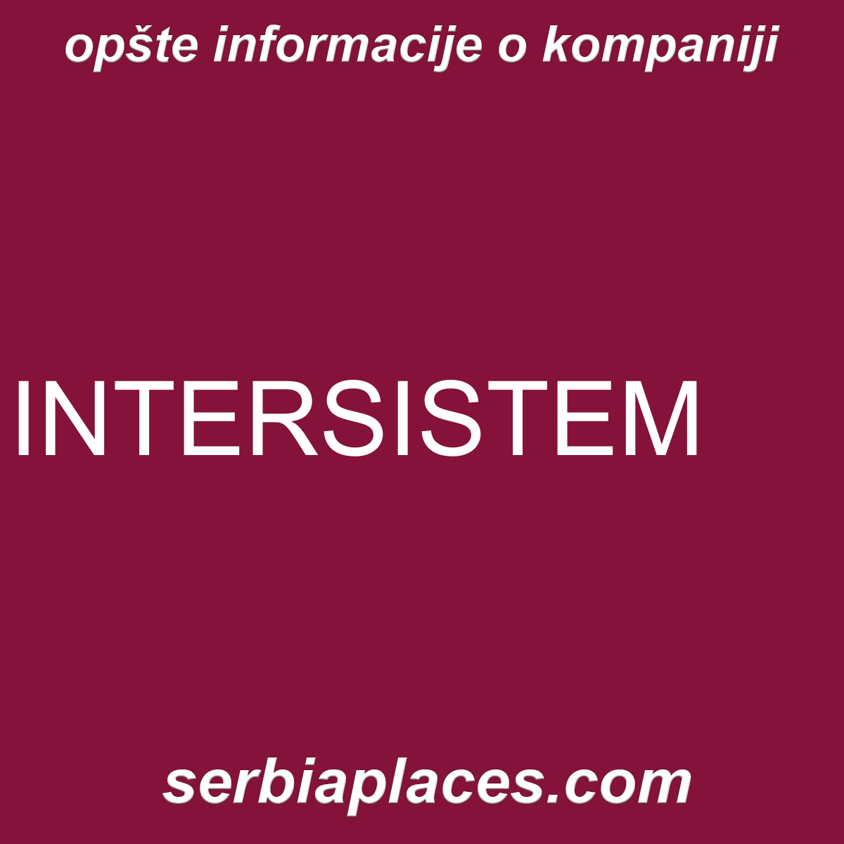 INTERSISTEM
