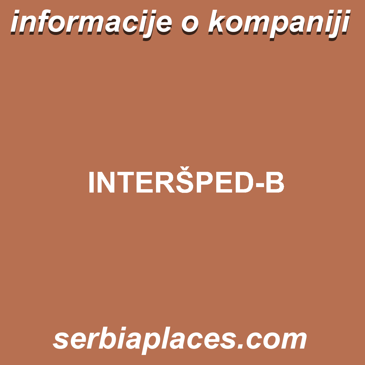 INTERŠPED-B