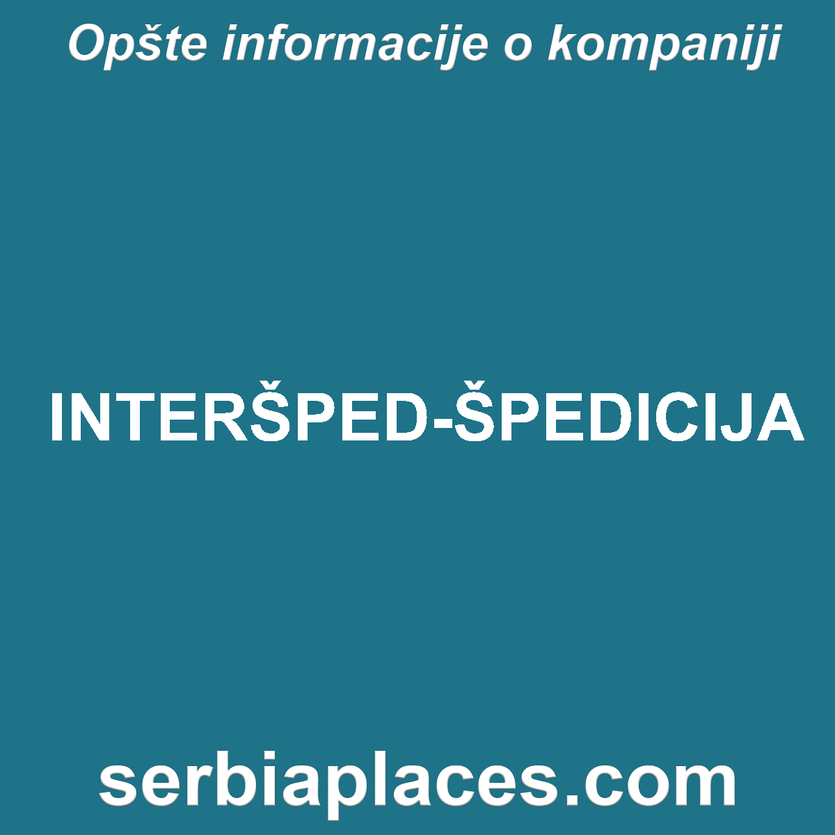 INTERŠPED-ŠPEDICIJA