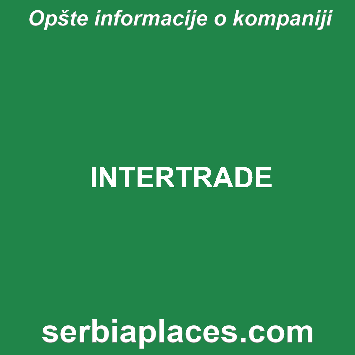 INTERTRADE