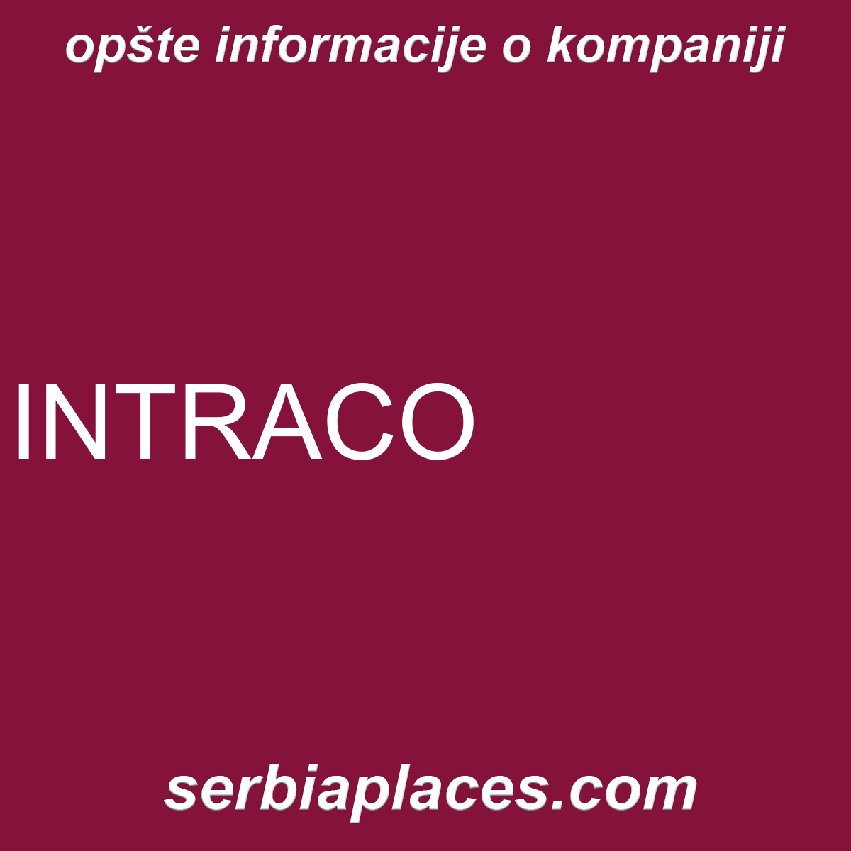 INTRACO