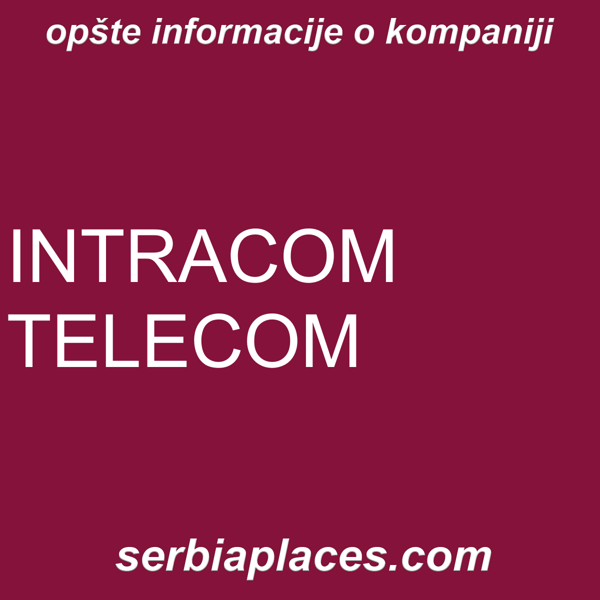 INTRACOM TELECOM