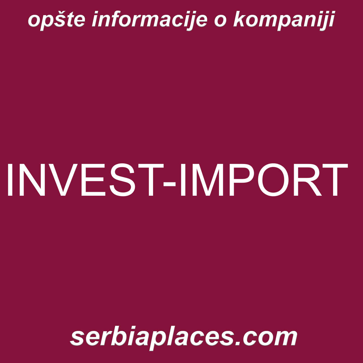 INVEST-IMPORT