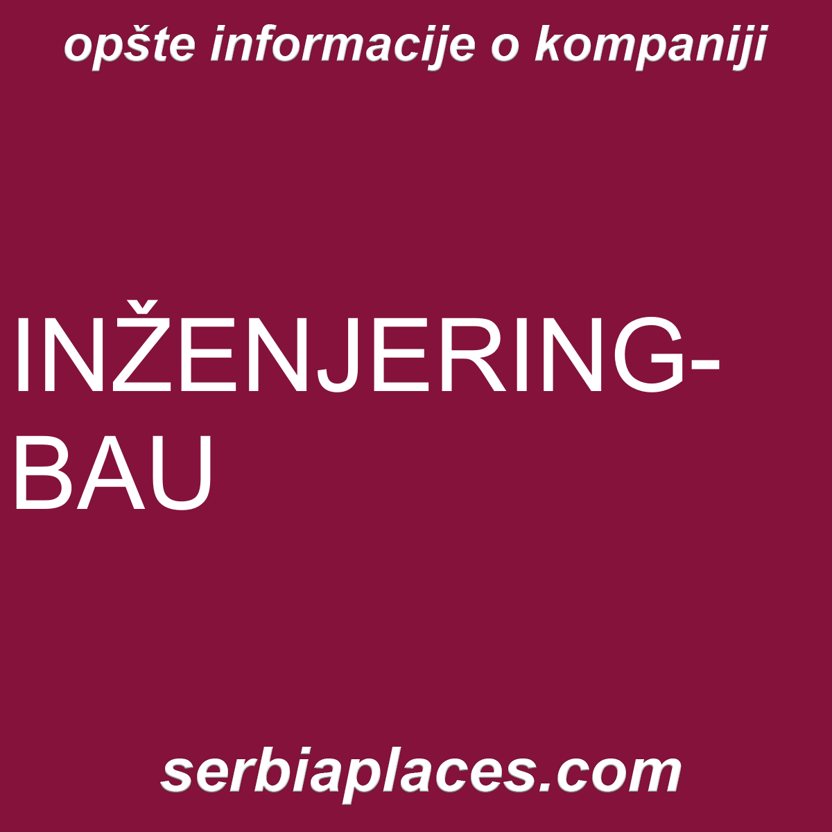INŽENJERING-BAU