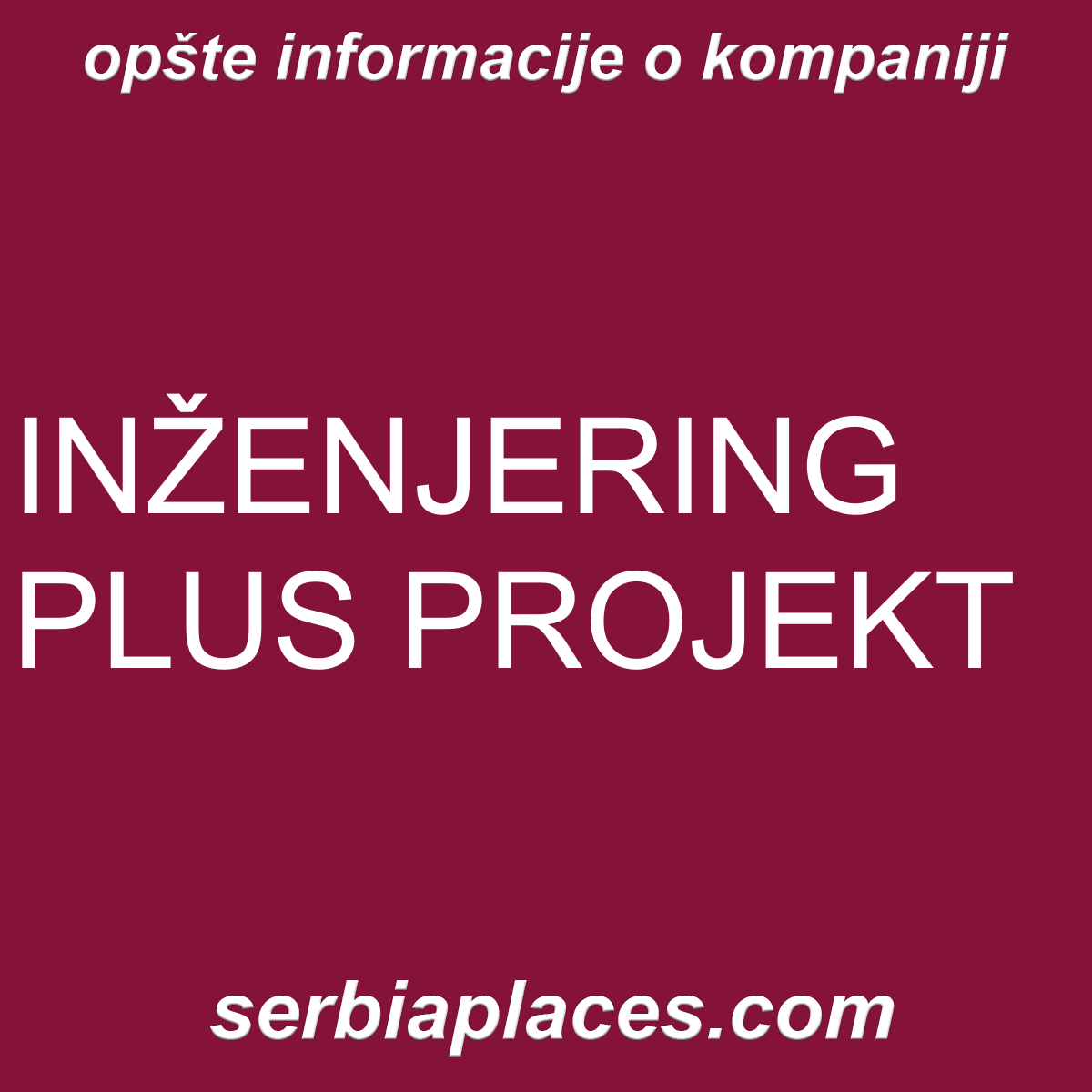 INŽENJERING PLUS PROJEKT