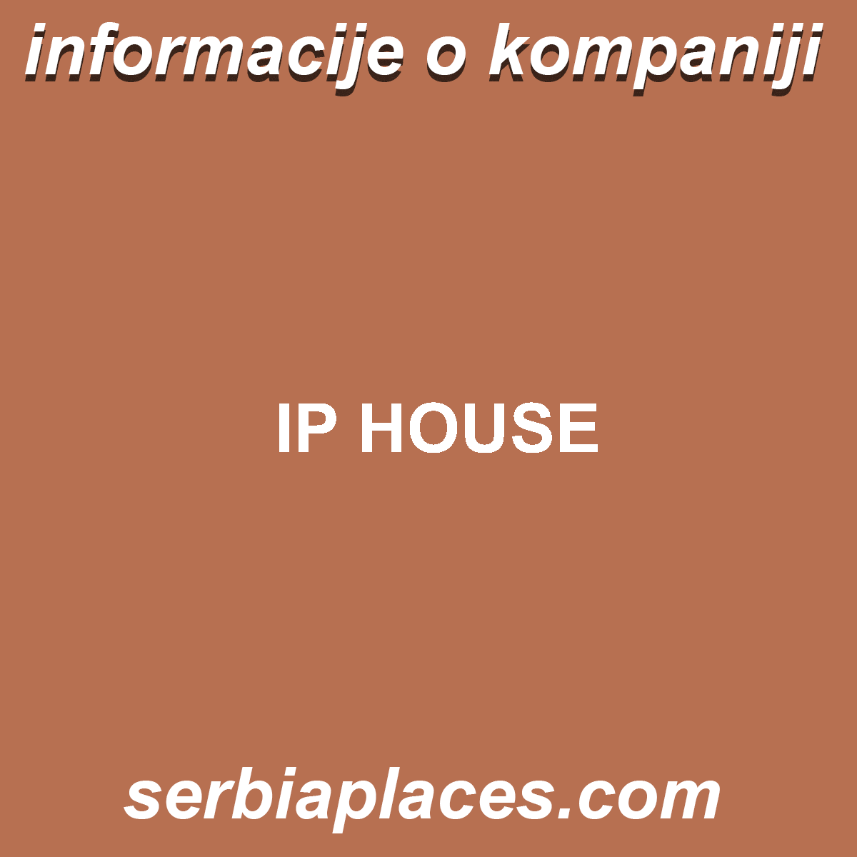 IP HOUSE
