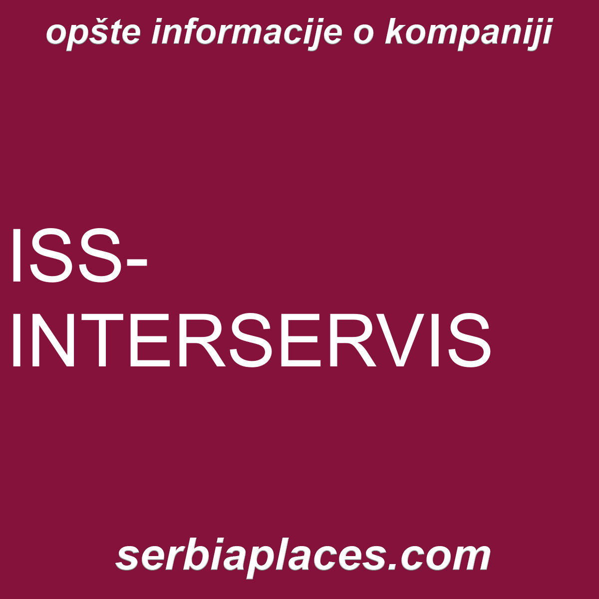 ISS-INTERSERVIS