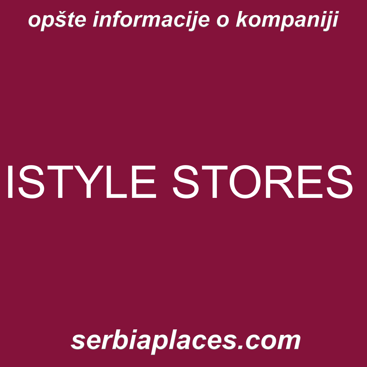 ISTYLE STORES