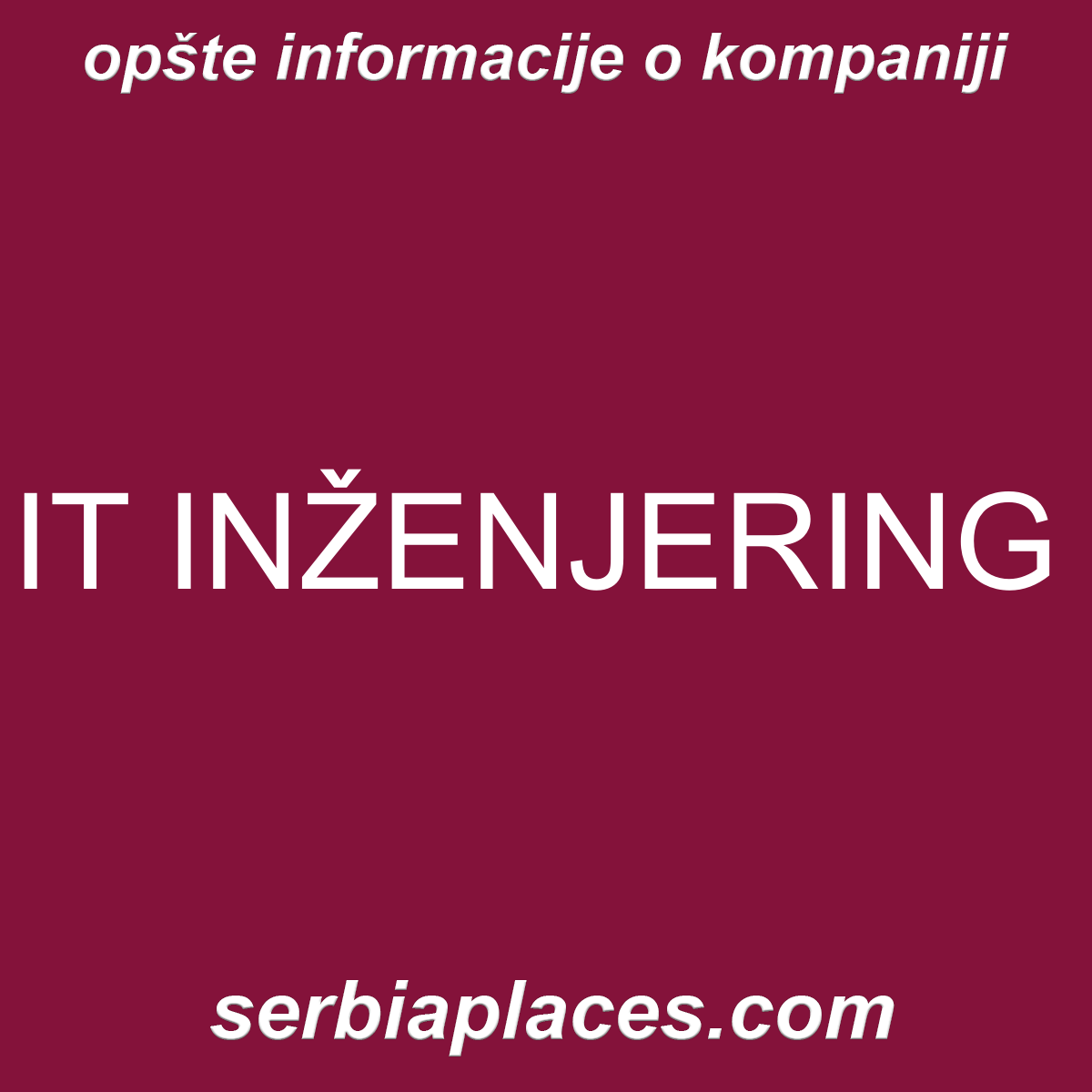 IT INŽENJERING