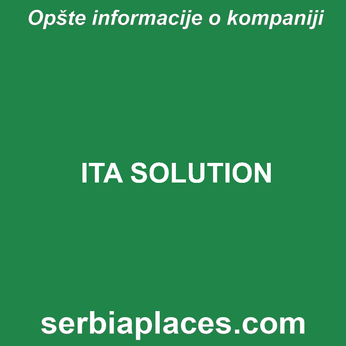 ITA SOLUTION