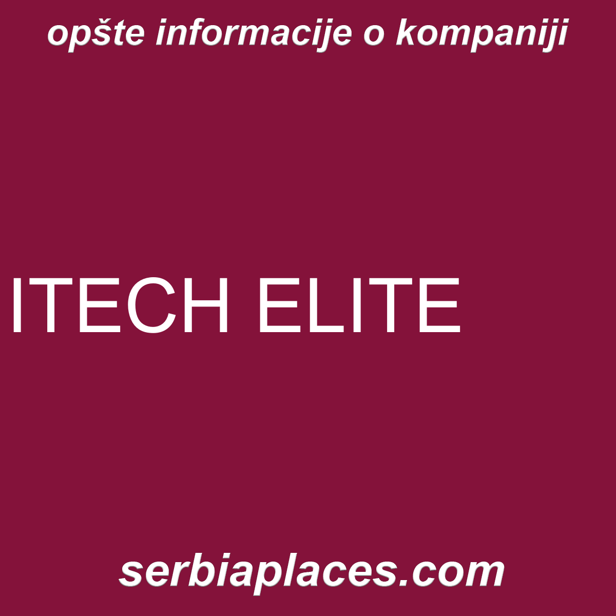 ITECH ELITE