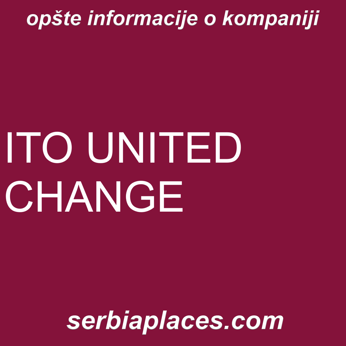 ITO UNITED CHANGE