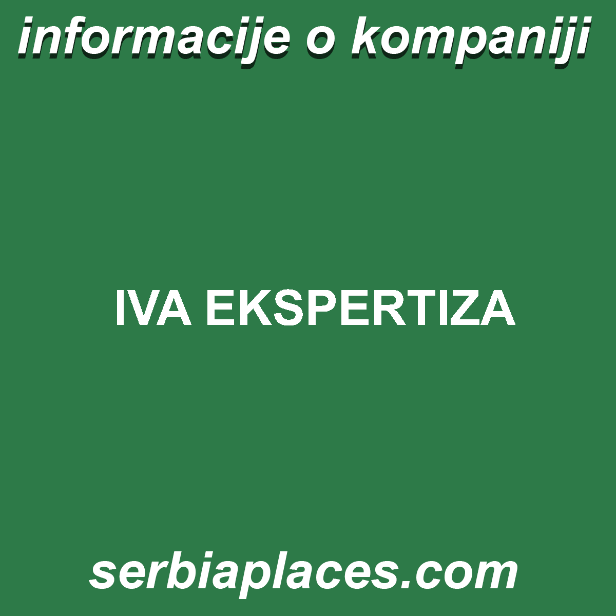 IVA EKSPERTIZA