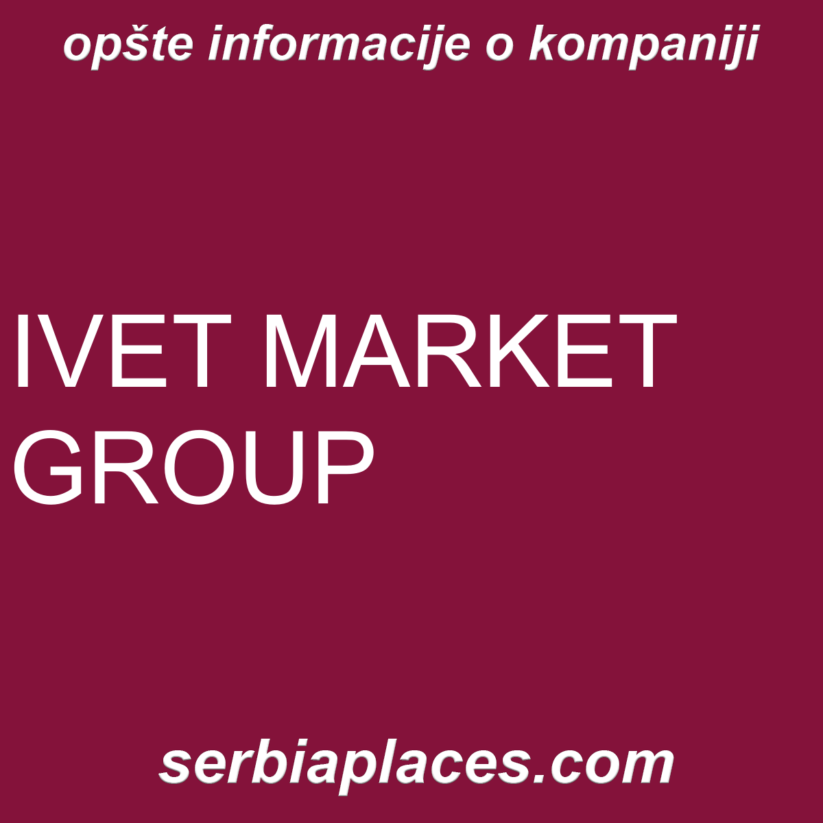 IVET MARKET GROUP