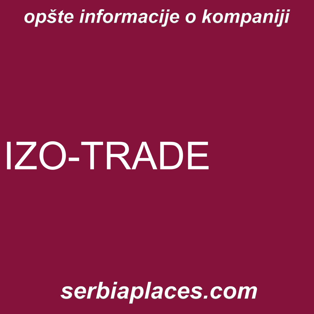 IZO-TRADE