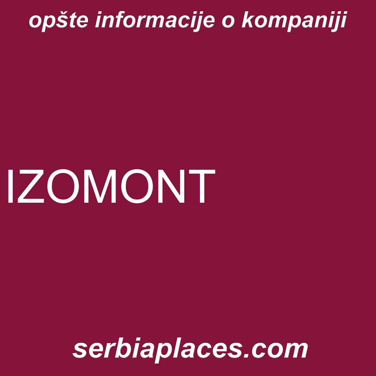 IZOMONT