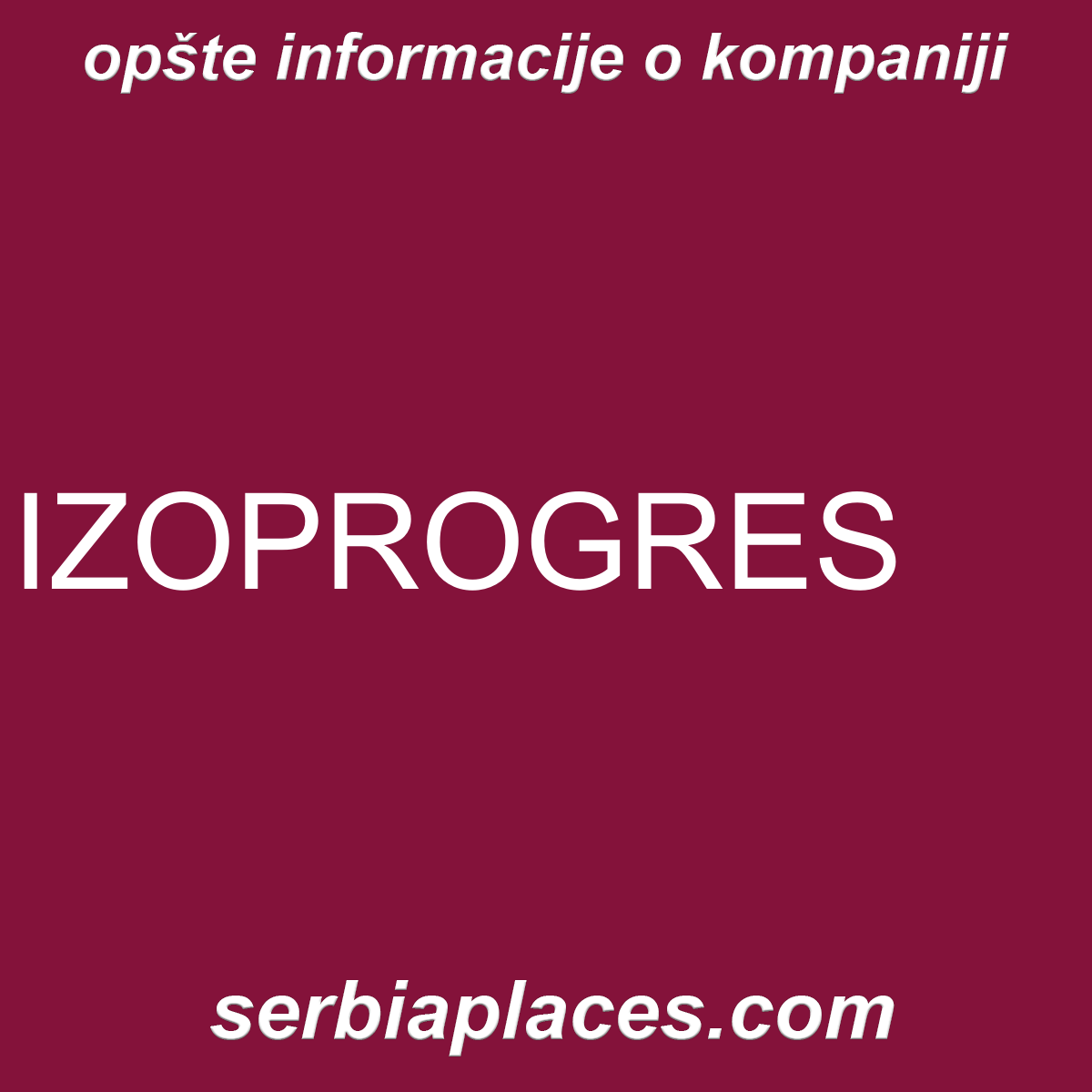 IZOPROGRES