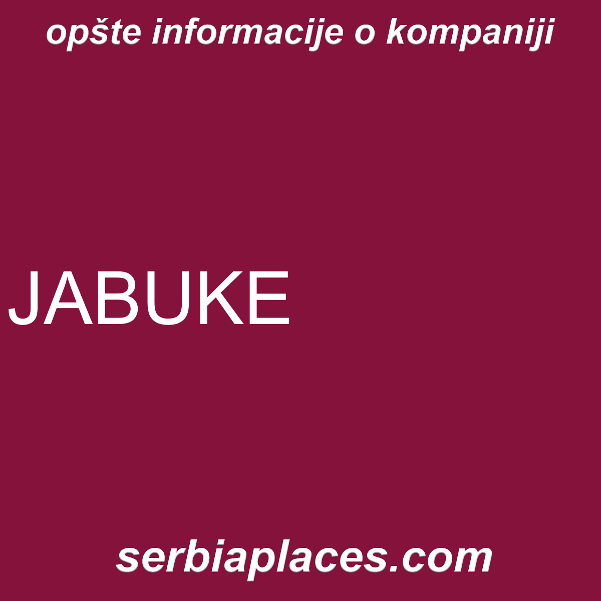 JABUKE