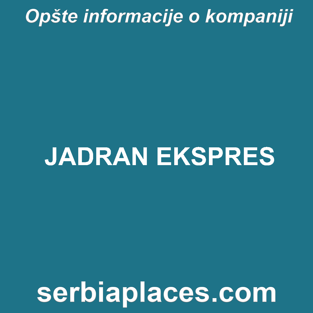 JADRAN EKSPRES