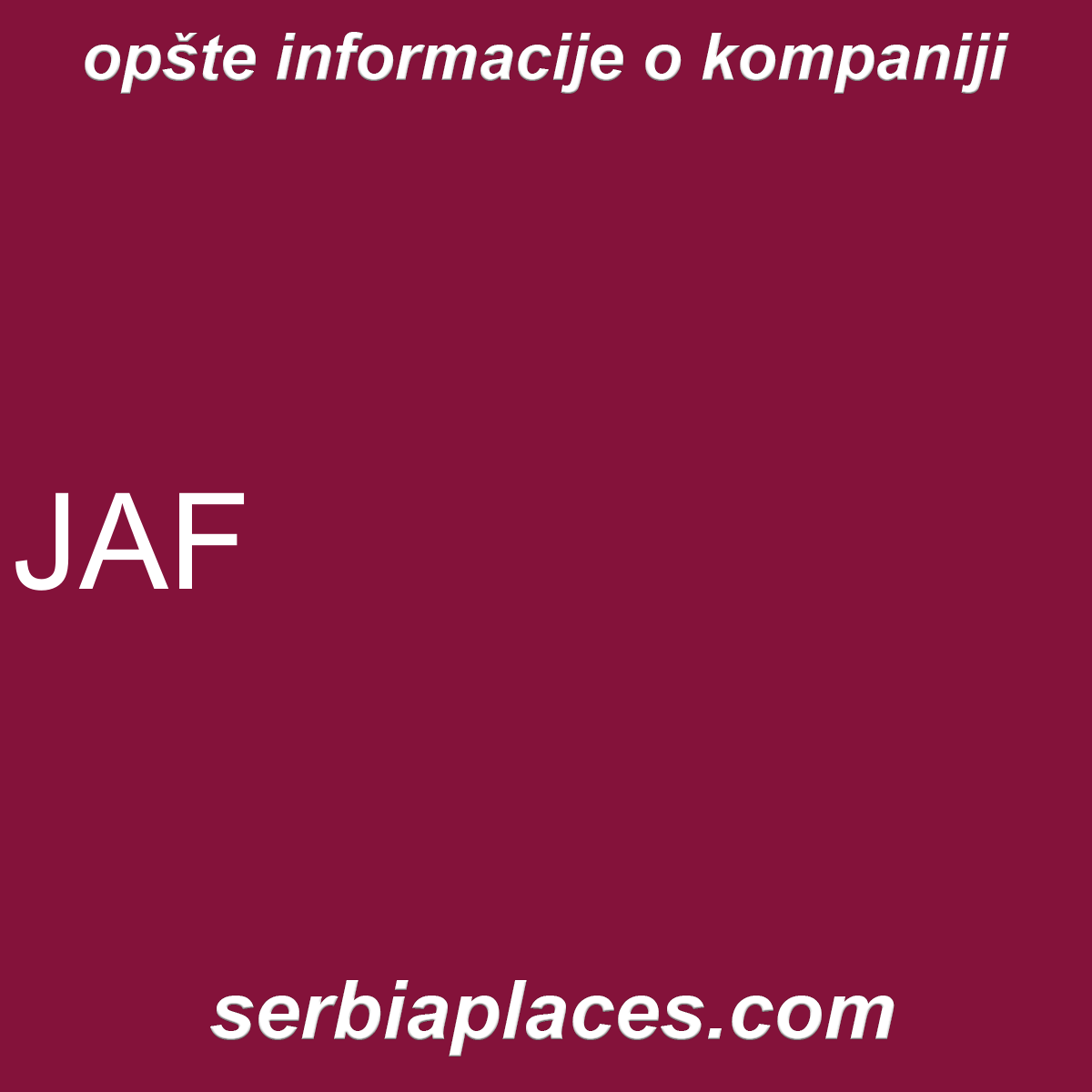 JAF