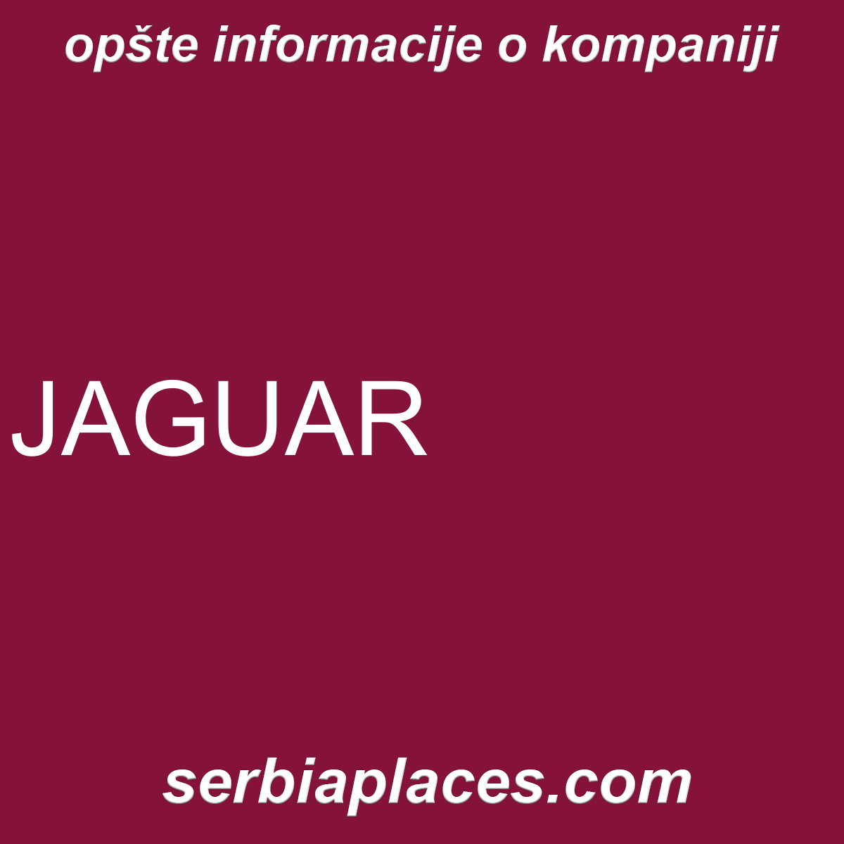 JAGUAR