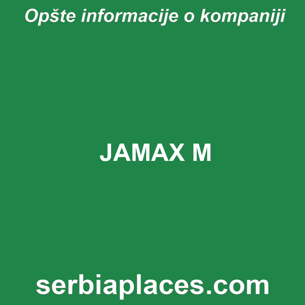 JAMAX M