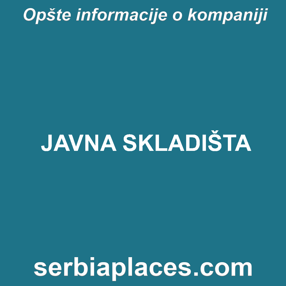 JAVNA SKLADIŠTA