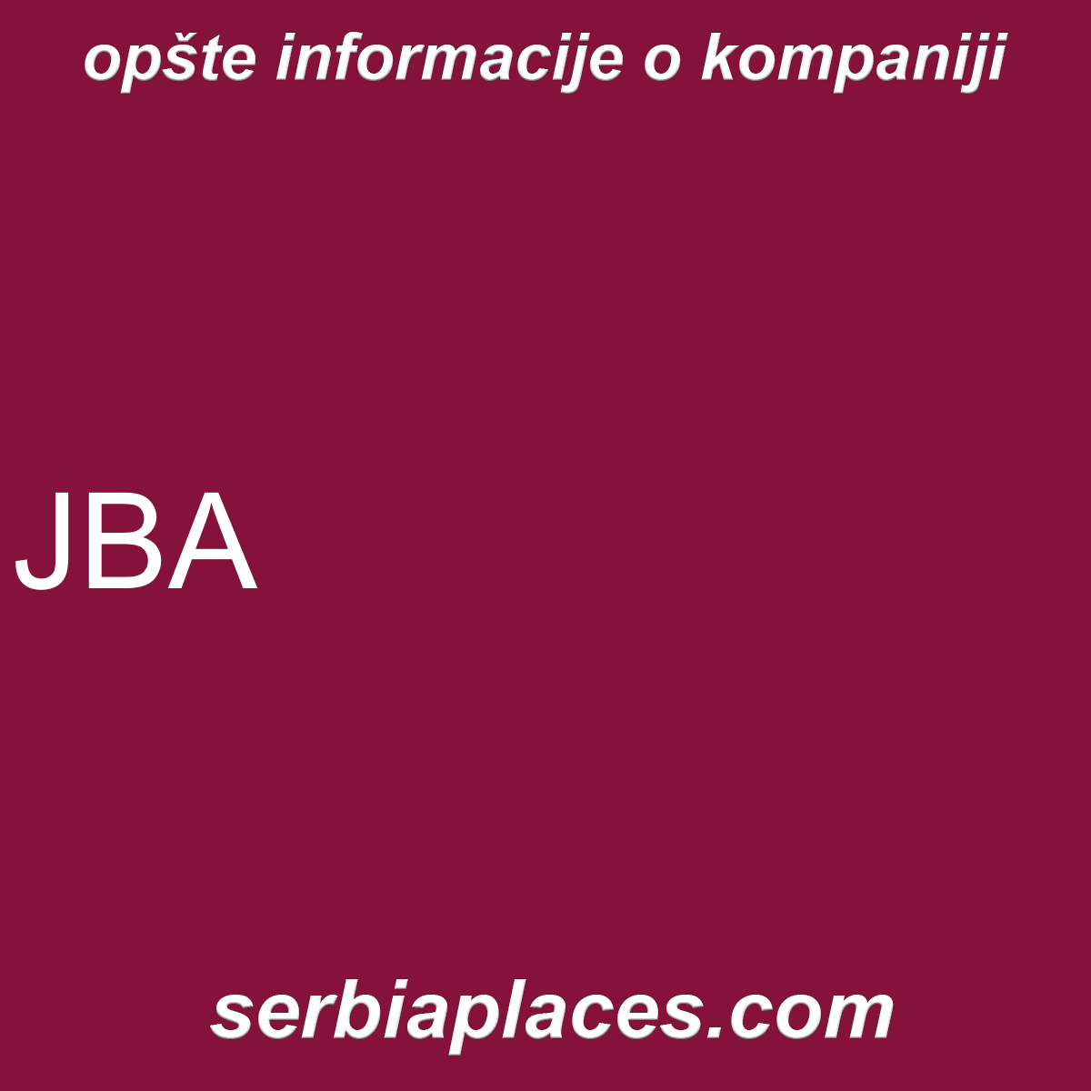 JBA