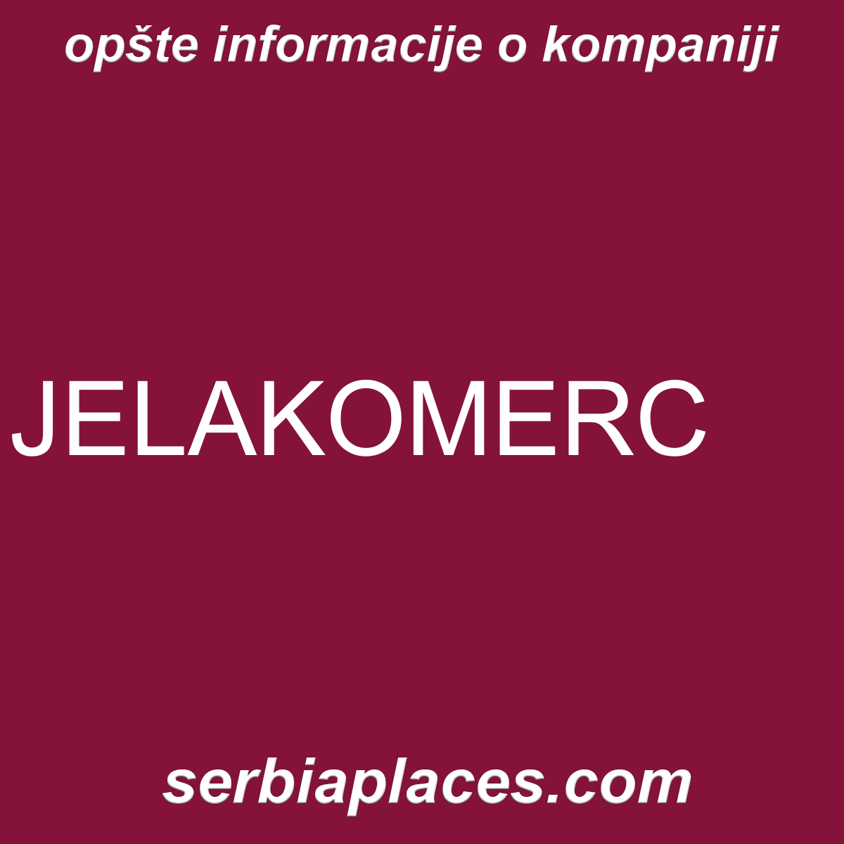 JELAKOMERC