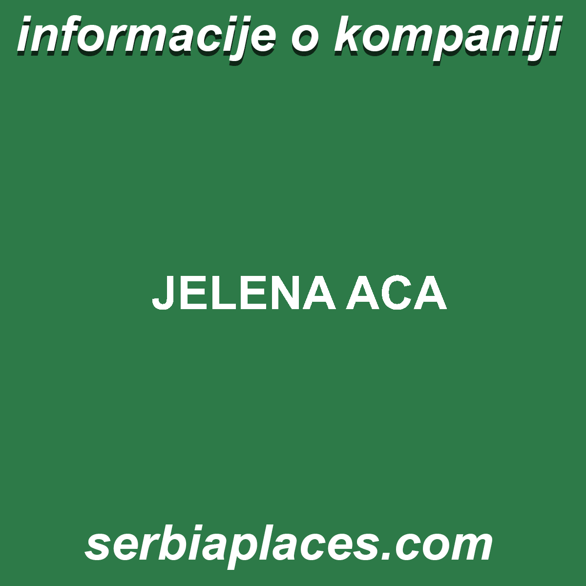 JELENA ACA