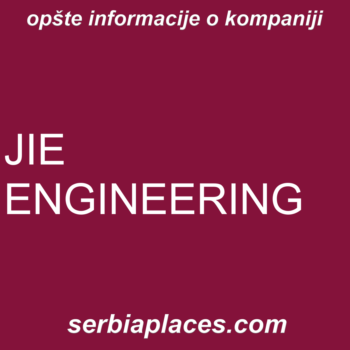 JIE ENGINEERING