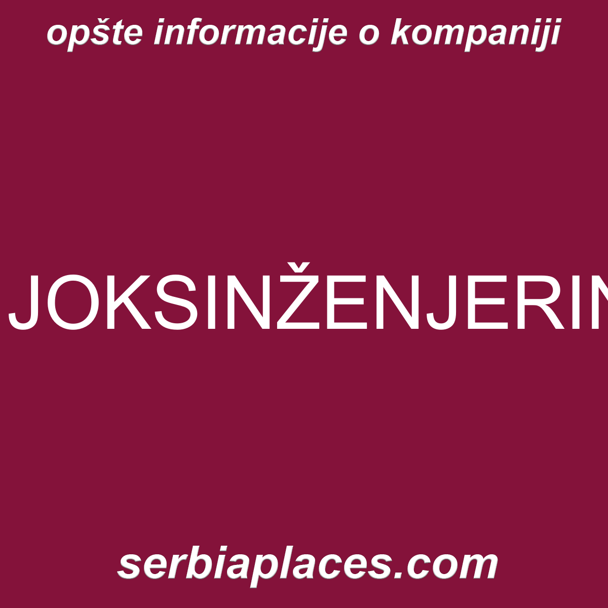 JOKSINŽENJERING