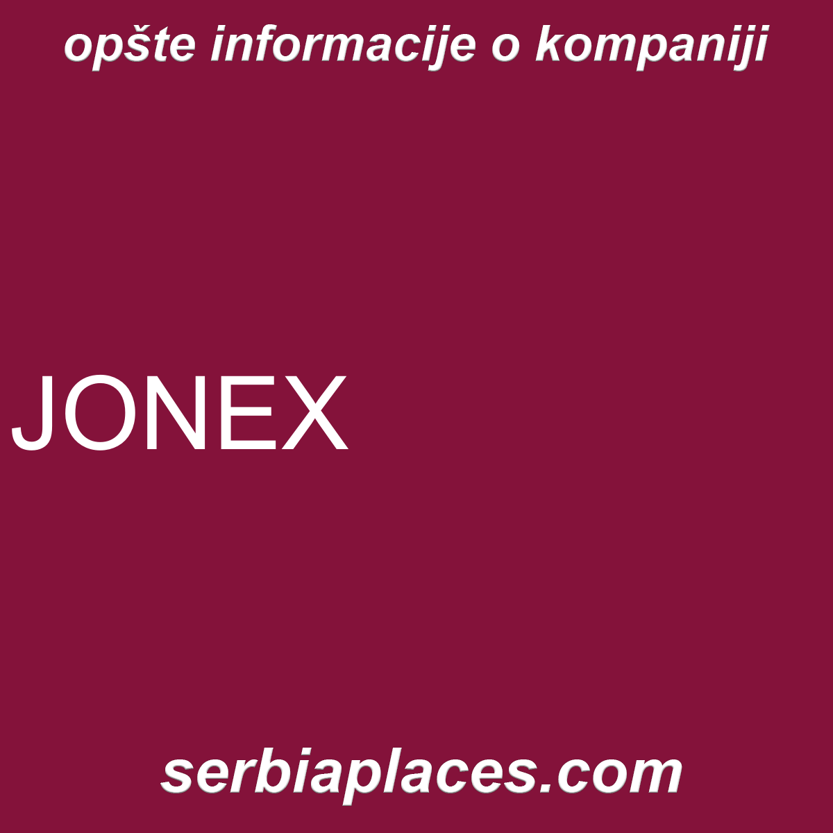 JONEX