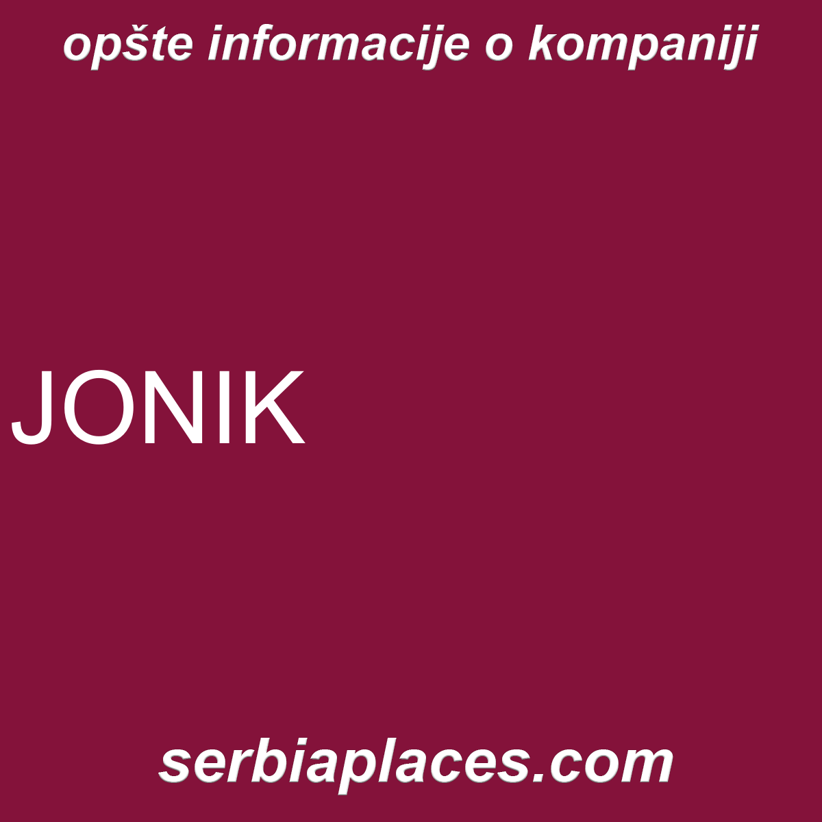 JONIK