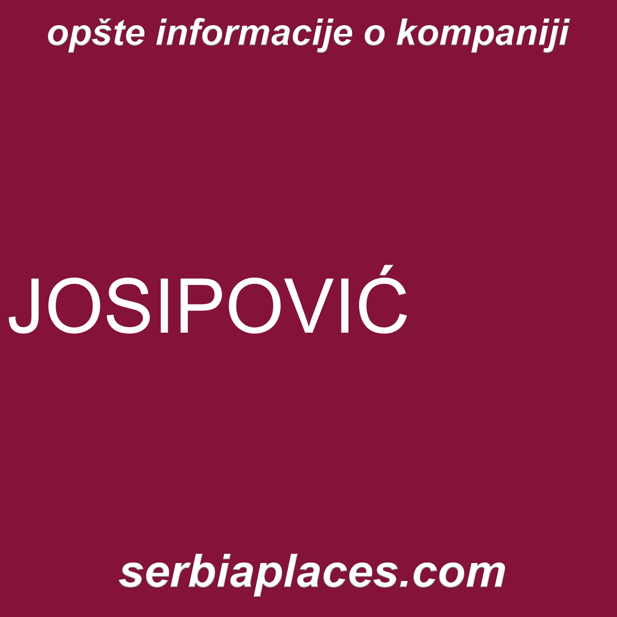 JOSIPOVIĆ