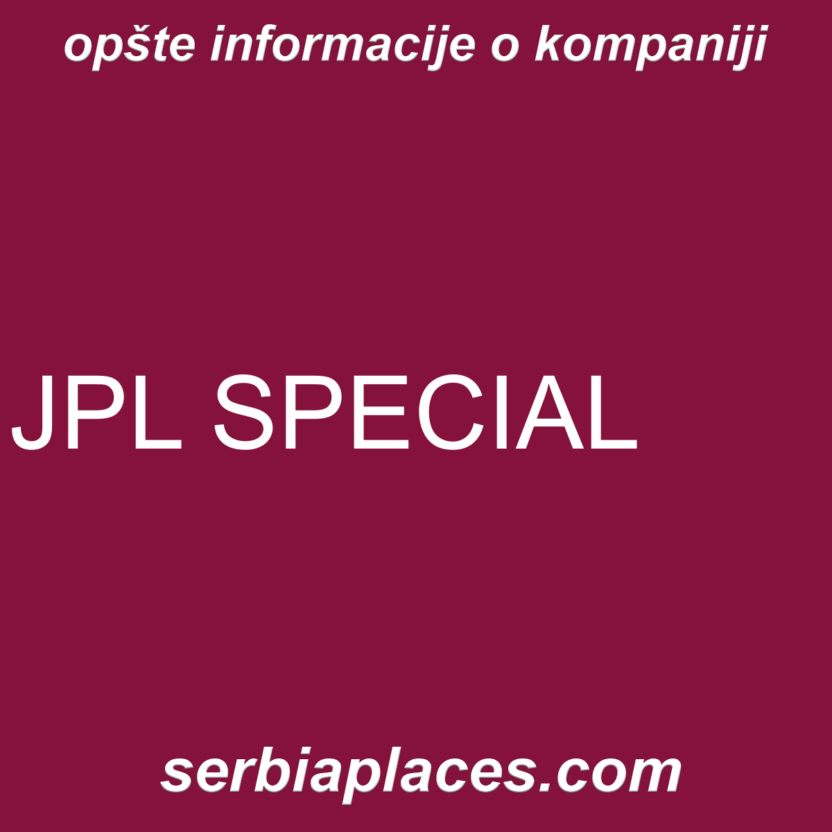 JPL SPECIAL