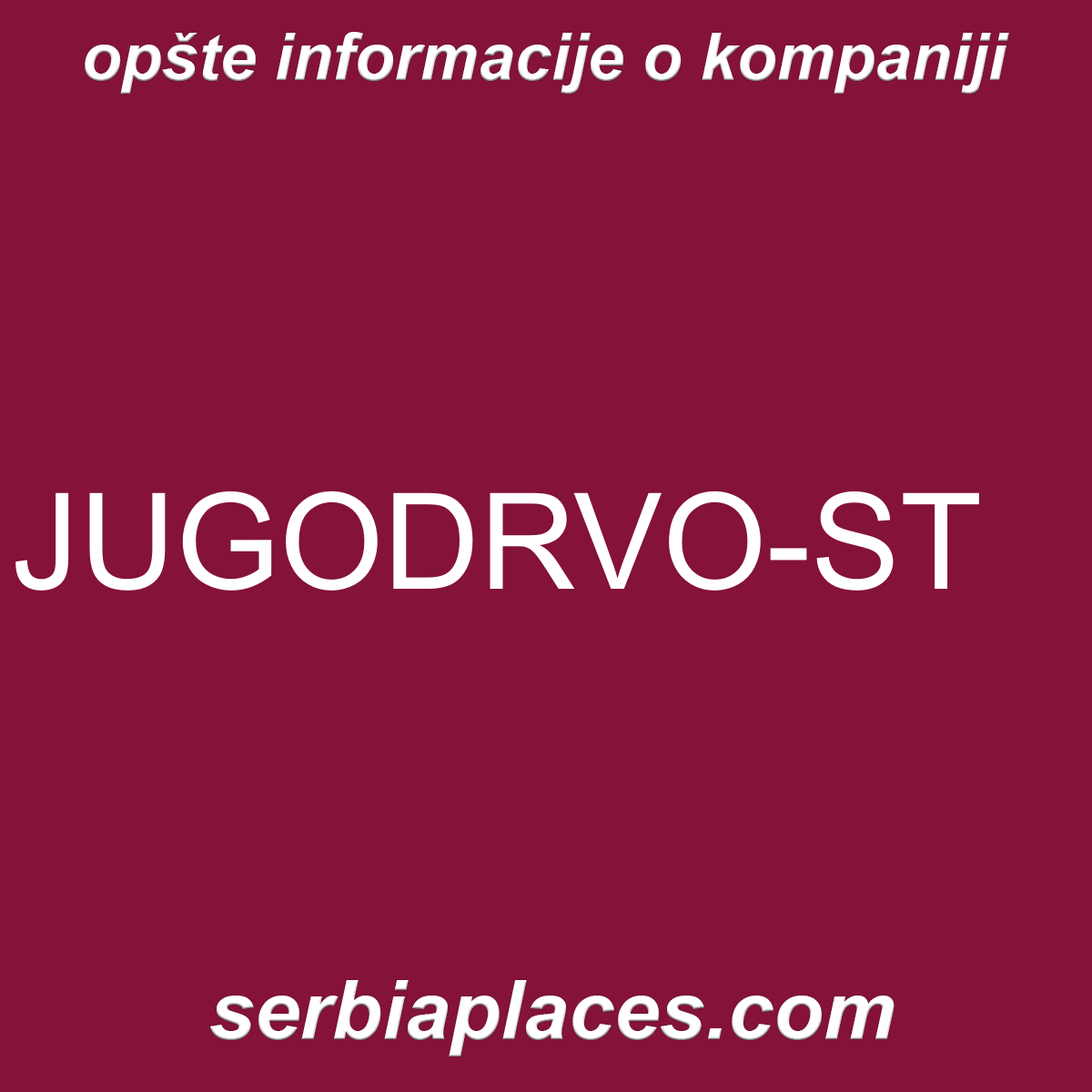 JUGODRVO-ST
