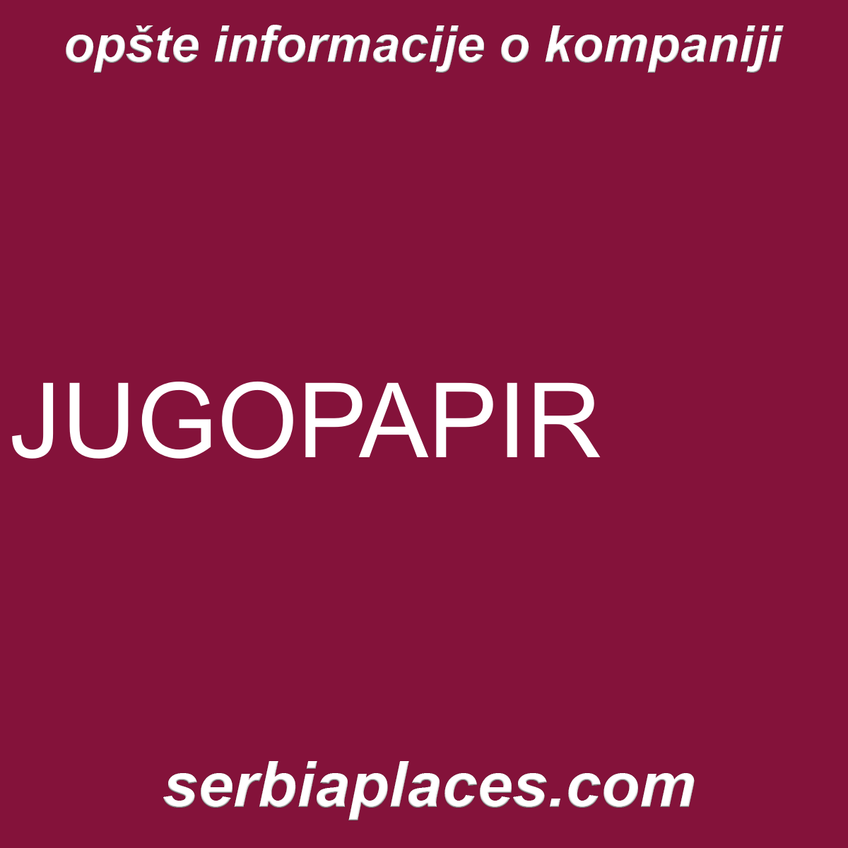 JUGOPAPIR